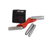 Neilsen CT3741 Brick Jointer with 4 Interchangeable Steel Barrels (1/2, 5/8, 3/4 & 7/8in) for Brick and Mortar Jointing, Cast Aluminium Handle with Extra Knuckle Room and Storage Pouch