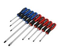 Neilsen, Pro Go Through Screwdriver Set 9pc Magnetic Slotted & Pozi Tips (Neilsen CT4031)