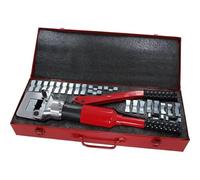 Neilsen CT4192 16ton Hydraulic Crimping Tool Set - Heavy-Duty Crimper with Dies (16-400mm²) - 24mm Stroke Length, Maximum Pressure 16 Tons