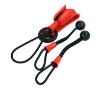 Neilsen CT4201 Bungee Belt Tool Holder System - Plastic Belt Clip | Bungee Ball Retainer | 3 Ball Bungee Cords for Holding Hand and Power Tools