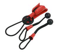 Neilsen CT4201 Bungee Belt Tool Holder System - Plastic Belt Clip | Bungee Ball Retainer | 3 Ball Bungee Cords for Holding Hand and Power Tools