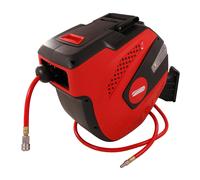 Neilsen CT4209 30m Automatic Air Hose Reel | Durable Polypropylene Case with 32m PVC Mesh Hose | Working Pressure : 250 psi | with