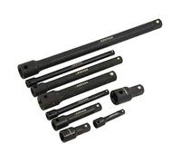 Neilsen CT4348 9pc Chrome-Molybdenum Impact Extension Bar Set