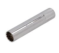 Neilsen CT4508-3/8in Dr Spark Plug Socket 14mm | Magnetic Thin Wall 90mm Long | Bi-Hex 12pt | CR Vanadium Compatible with BMW, Compatible with Mini, Compatible with Renault, Compatible with Peugeot