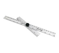 Neilsen CT4787 24in Adjustable T-Square | 24in / 600mm adjustable T-square, aluminium construction, measures various angles, for woodworking applications