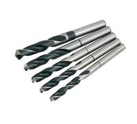 Neilsen CT4817-5pc HSS Drill Set with 10mm to 15mm Bits for Metal, Plastic and Wood with 12.7mm Reduced Shank and 118° Point