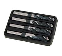 Neilsen CT4818-4pc HSS Drill Set with 14mm to 20mm Bits for Metal, Plastic and Wood with 12.7mm Reduced Shank and 118° Point