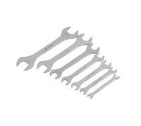 Neilsen CT4953 7-Piece Extra Thin Metric Spanner Set - 3mm Thickness - Chrome Plated & Mirror Polished - Ideal for Confined Spaces