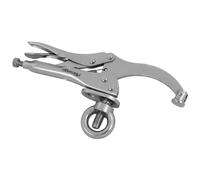 Neilsen CT5189 230mm 9in Drill Press Locking Clamps 50mm Jaw Opening 75mm Throat Depth Tension Adjustment Knob Quick Release Lever Fastens to Drill Press Table Slots