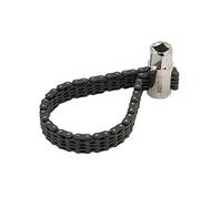 Neilsen CT5214 Oil Filter Wrench - Chain Type, 1/2in.Dr, Up to 120mm Capacity, Double Chain for Powerful and Smooth Operation