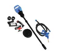 Neilsen CT5433 - Electric Drum Pump Compatible with AdBlue - 2M Hose, Telescopic Suction Tube, 18.4L/min Flow - for 205L Drums & 1000L IBC - 230V AC Adaptor & 12V Battery
