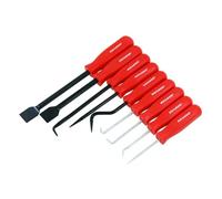 Neilsen CT5806 9pc Hook Pick and Scraper Set Compatible with Awl U Hook L Hook V Hook Radiator Hose Remover Cotter Pin Puller Scratch Awl Multipurpose Scrapers