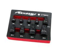 Neilsen Impact Bit Socket Set Spline M4 - M18