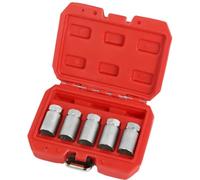 Neilsen CT5890 5pc Wheel Locking Nut Key Set Chrome Vanadium A B C D E compatible with Tesla Models 3 S X Use With 21mm Alloy Wheel Nut Socket Or Spanner