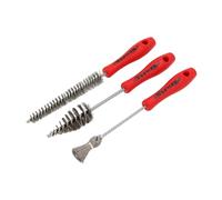 Neilsen CT5908 Diesel Injector Bore Sleeve Cleaning Set - 3-Piece Brush Kit for Diesel Injector Maintenance and Cleaning