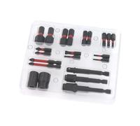Neilsen CT6024 22pc Chrome-Molybdenum Impact Bit and Socket Adapter Set