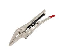 Neilsen CT6097 7" Automatic Locking Long Nose Grip Pliers with Automatic Locking Mechanism