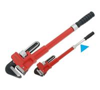 Neilsen CT6107 24in Telescopic Pipe Wrench - Heavy-Duty and Adjustable, Ideal for Plumbing, Construction, and Maintenance
