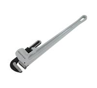 Neilsen CT6117 Aluminium Pipe Wrench 24inch - Max Opening 102mm, Lightweight 2200g, Drop Forged Jaws