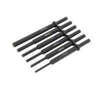 Neilsen CT6414 6pc Air Hammer Drift Set - Extra-Long Drifts for Extracting Shafts and Screws
