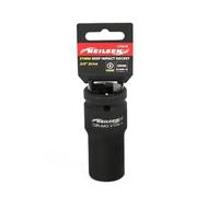 Neilsen CT6519 3/4in Dr Chrome-Molybdenum Impact Socket 21mm - 6 Point Single Hex, Height 51mm