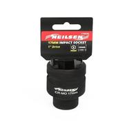 Neilsen CT6530 1in Dr Chrome-Molybdenum Impact Socket 17mm - 6 Point Single Hex, Height 51mm