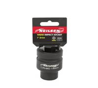 Neilsen CT6532 1in Dr Chrome-Molybdenum Impact Socket 19mm - 6 Point Single Hex, Height 51mm