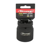 Neilsen CT6546 1in Dr Chrome-Molybdenum Impact Socket 40mm - 6 Point Single Hex, Height 60mm