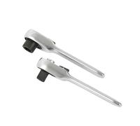 Neilsen CT6698 2PCS Micro Ratchet Set 1/4in.Dr - High Torque - 72 Teeth Gear - Hex Bit Driver & Reversible Ratchet - 78mm Chrome Plated