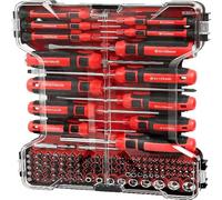 Neilsen CT6810-112pc Screwdriver Set with Go-Thru, Precision, Bits, Nut Drivers, Socket Set