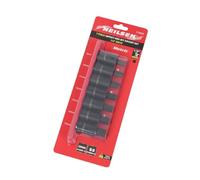 Neilsen CT6853-7pc 1/2 Inch Drive Metric Impact Hex Bit Socket Set 9mm to 15mm | Ideal for Impact Wrenches and Power Tools