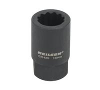 Neilsen CT7279 13mm 12 Point SAF Brake Disc Socket 19mm Hex Drive