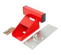 Neilsen CT7327 150mm Garage Door Lock - Solid Steel | Powder Coated Finish | Security Lock for Up and Over Garage Doors | Floor Mounted Base Plate | Compatible with Disc and Conventional Padlocks