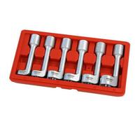 Neilsen Tools CT3954 6PC Fuel Injector Line Socket Set - 12mm to 19mm - 1/2 Inch Drive Size - Ideal for Diesel Engines and Equipped with Storage Case