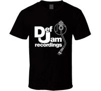 NEIOASVML Def Jam T Shirt Black Mens