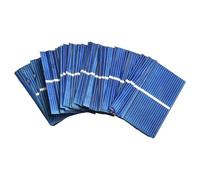 NEIQIUWING 100pcs 0.5V Mini Solar Cells for Solar Panel 52mm x 26mm Polycrystalline Silicon