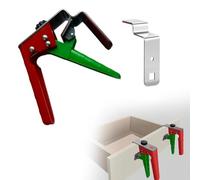 NEIQIUWING 115mm Adjustable Stainless Steel Drawer Fixing Bracket for Cupboards and Dressers