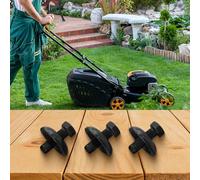 NEIQIUWING 3 Pack Craftsman Poulan Mower Blade Fixing Bolt OEM Part Number 532193003 1-1/4" x 7/16"-20