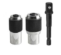 NEIQIUWING 3 Piece Tap Socket Set with Tap Extractor, Adjustable Jaws and Socket Adapter