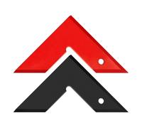 NEIQIUWING 45/90 Degree Triangle Ruler Aluminium Alloy Table Angle Gauge