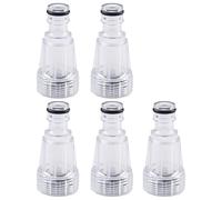 NEIQIUWING 5 x Pressure Washer Water Filter Connection Car Cleaning Machine Water Filter High Pressure Connection Garden Tools