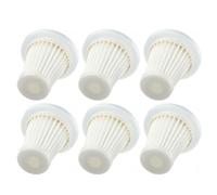 NEIQIUWING 6 Pack Replacement Filters for Saker, Ekbas, PeroBuno, Tidyera, Bysku, DJW, Zxyzz, Yuriko, ADPTOYU, HamBear, AROUXIN, DHDZVOV Vacuum Cleaners