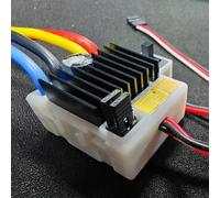 NEIQIUWING 60A Brushed ESC Bidirectional Motor Controller for RC Car Boat 2-3S for lipo NiMH High Current for Drift Racing(T)