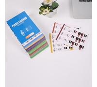 NEIQIUWING 88 Key Chord Learning Cards 120 Pieces Music Education