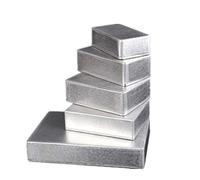 NEIQIUWING Effect Aluminium Box Metal Electrical Housing Instruments Silver Housing Project Box