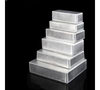 NEIQIUWING Effect Aluminium Box Metal Electrical Housing Instruments Silver Housing Project Box