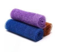 NEIQIUWING Exfoliating Body Mesh Sponge from Africa for Gentle Skin Cleansing and Pore Cleansing Nylon 65 x 20 cm