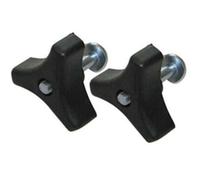 NEIQIUWING For 2 Pieces Triangle Handle Knob Nut Screw Bolt Fits Mountfield