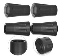 NEIQIUWING For 4 rubber tips for hiking poles, replacement rubber ends for trekking poles