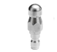 NEIQIUWING For Pressure Washer Duct Cleaning Nozzle 1/4 Quick Connector 1 Front 6 Rear